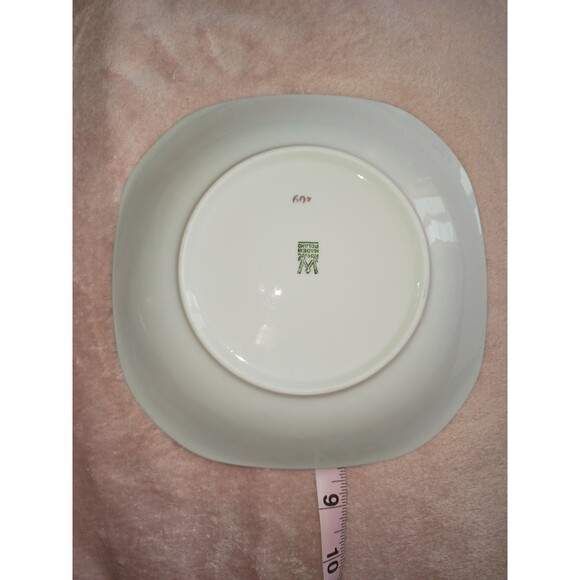 Wawel Poland Set of 4 1960’s Square Tiara Salad Plates and Bowls Gold Gilt Vtg - Picture 4 of 16